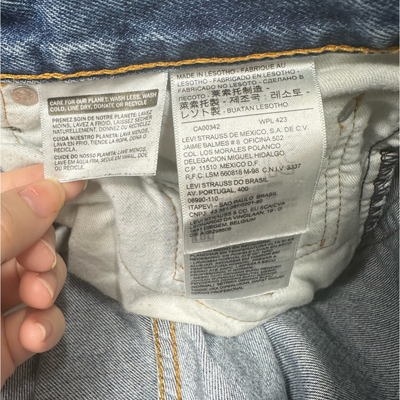Levi’s 550 Blue Jeans Size 36/30 - Picture 6 of 9